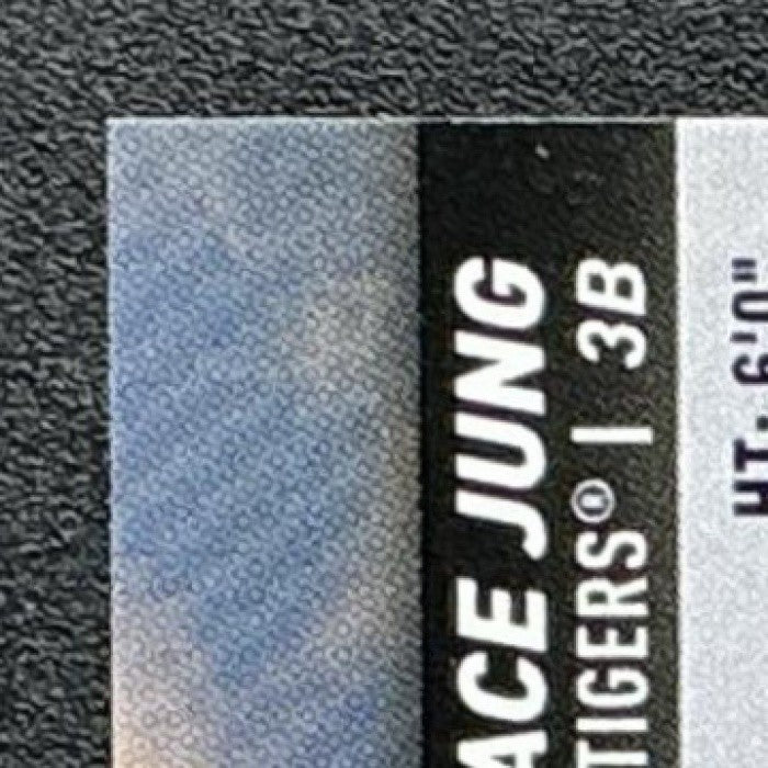 JACE JUNG 2025 TOPPS STADIUM CLUB #47 RC TIGERS
