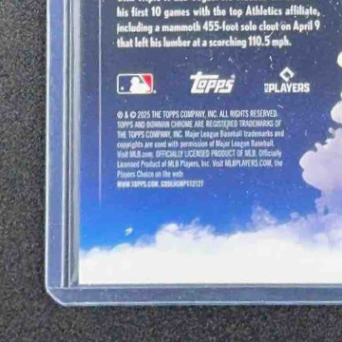 NICK KURTZ 2025 BOWMAN CHROME #AD-23 ADIOS! RC ATHLETICS