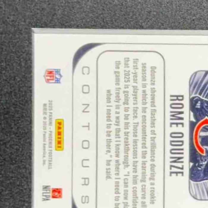 ROME ODUNZE 2025 PANINI PHOENIX #6 CONTOURS BEARS