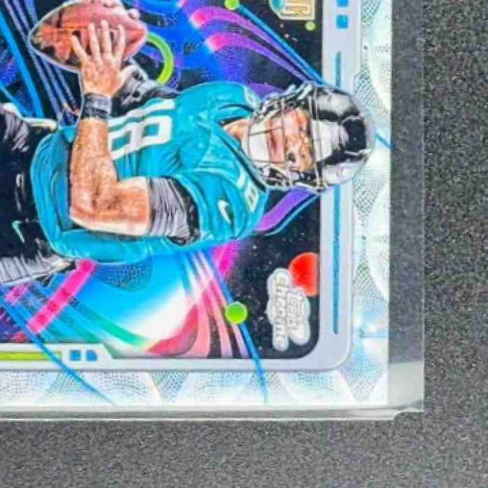 JOHN RHYS PLUMLEE 2024 TOPPS COSMIC CHROME #179 NUCLEUS REFRACTOR RC JAGUARS