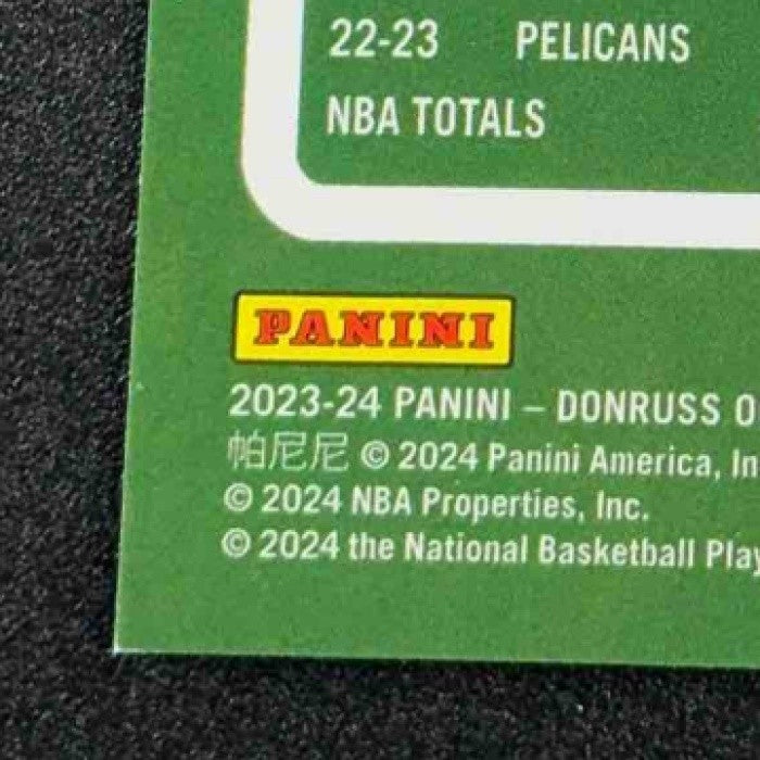 BRANDON INGRAM 2023-24 PANINI DONRUSS OPTIC #7 CHOICE RED PRIZM 15/88 PELICANS