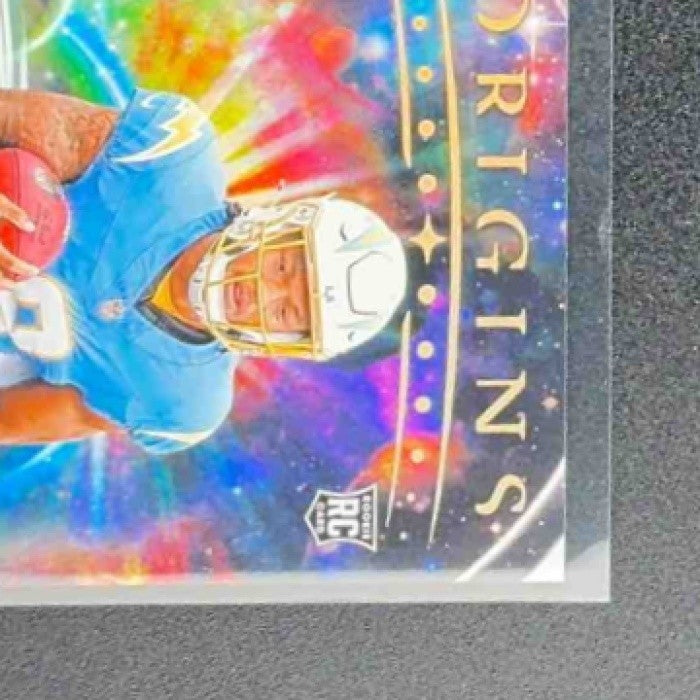 OMARION HAMPTON 2025 PANINI ORIGINS #134 ROOKIE RC CHARGERS