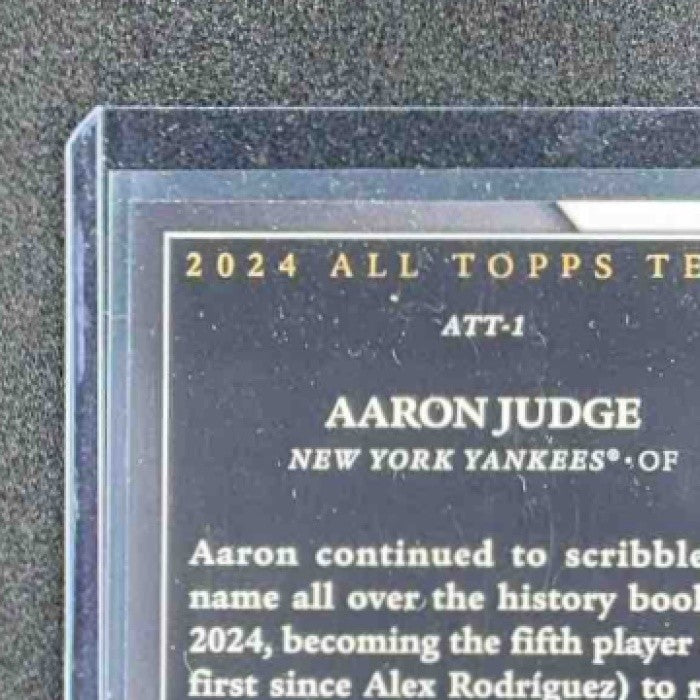 AARON JUDGE 2025 TOPPS #ATT-1 2024 ALL TEAM YANKEES