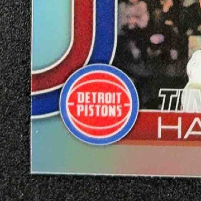 TIM HARDAWAY JR. 2025-26 TOPPS CHROME #7 REFRACTOR PISTONS