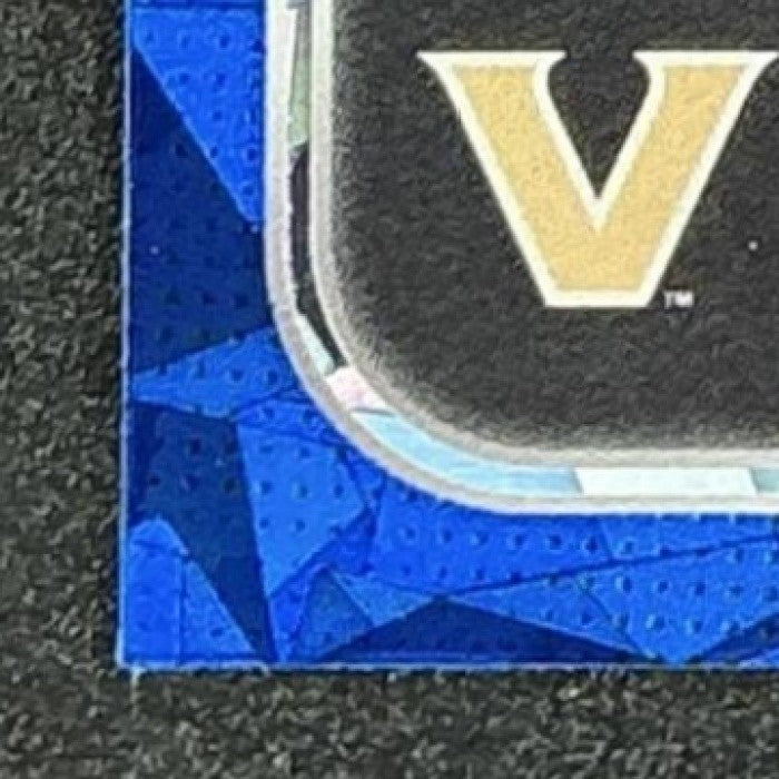 ELI STOWERS 2025 BOWMAN CHROME UNIVERSITY SAPPHIRE #191 1ST PROSPECT COMMODORES