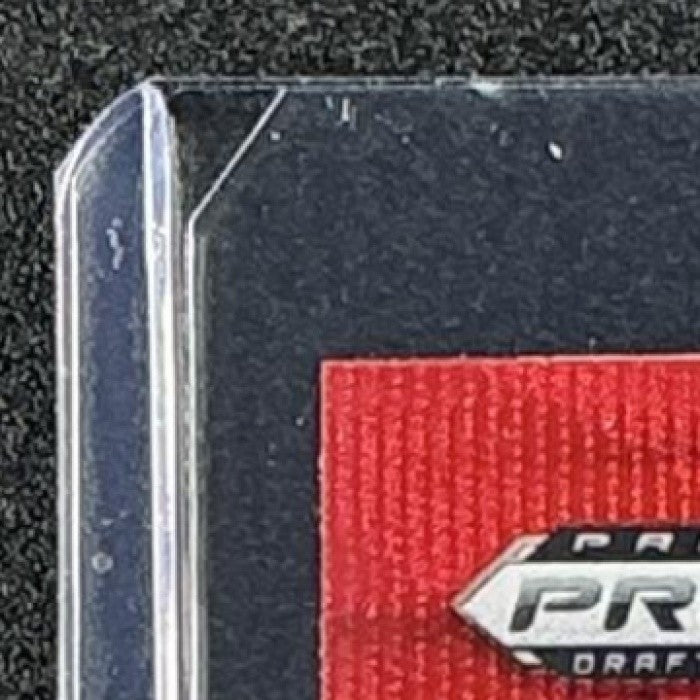 TEZ JOHNSON 2025 PANINI PRIZM DRAFT PICKS #101 RUBY WAVE RC DUCKS