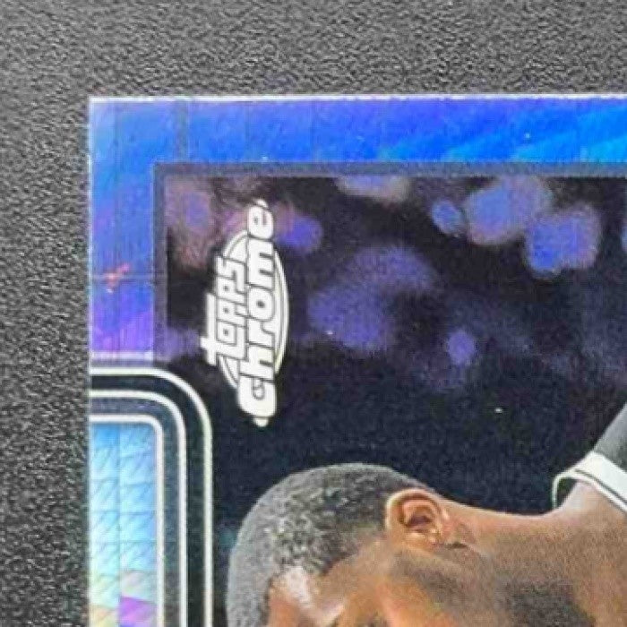 DARIQ WHITEHEAD 2025-26 TOPPS CHROME #91 PRISM REFRACTOR NETS