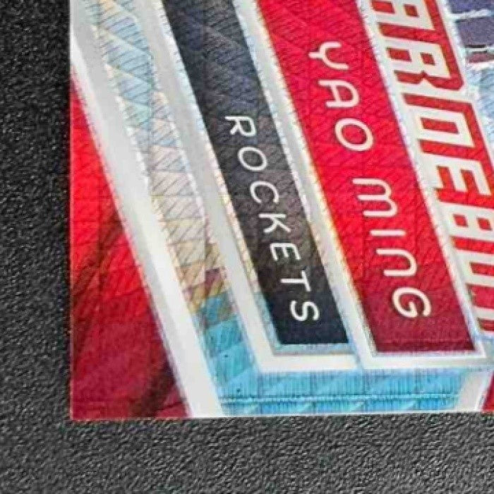 YAO MING 2023-24 PANINI SPECTRA #180 INTERNATIONAL RED ROCKETS