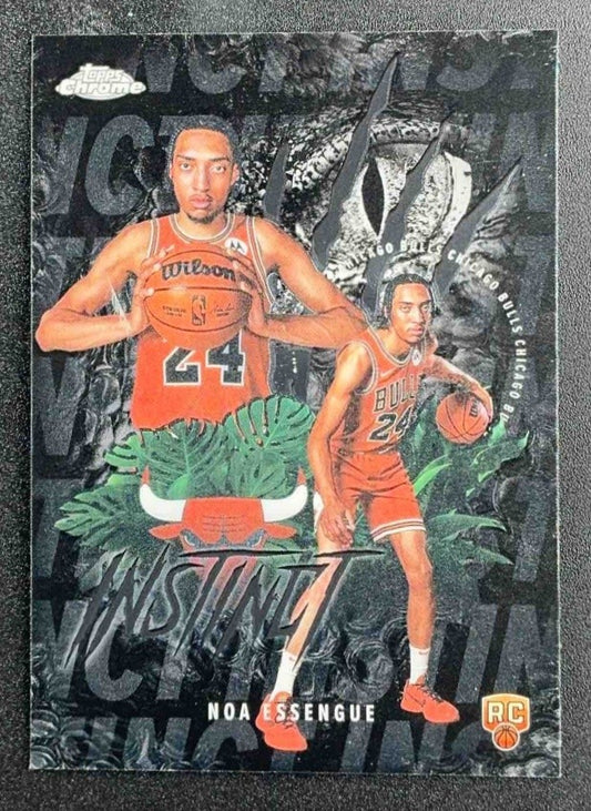 NOA ESSENGUE 2025-26 TOPPS CHROME #INS-20 INSTINCT RC BULLS