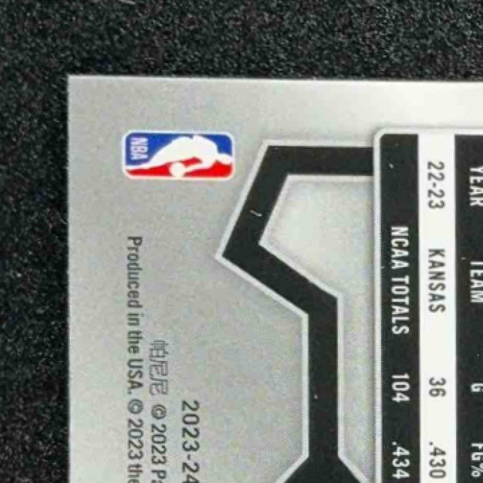 JALEN WILSON 2023-24 PANINI PRIZM #128 PRIZMS RED SPARKLE RC NETS