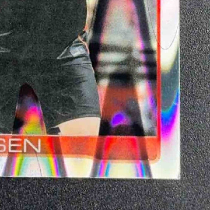 YANG HANSEN 2025-26 TOPPS CHROME #266 RAYWAVE REFRACTOR RC TRAIL BLAZERS