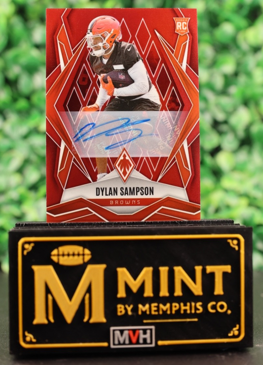 DYLAN SAMPSON 2025 PANINI PHOENIX AUTO #250 RED RC /99 SP