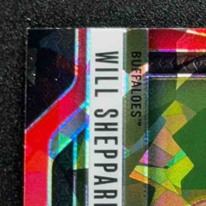 WILL SHEPPARD 2025 PANINI PRIZM DRAFT PICKS #23 RED ICE RC BUFFALOES