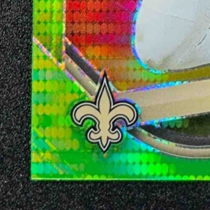 ALVIN KAMARA 2025 PANINI PRIZM #190 NEON GREEN PULSAR SAINTS