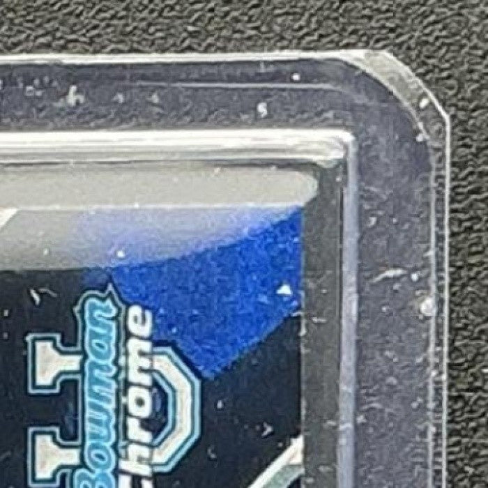CARSON BECK 2025 BOWMAN CHROME UNIVERSITY SAPPHIRE #138 PROSPECT HURRICANES