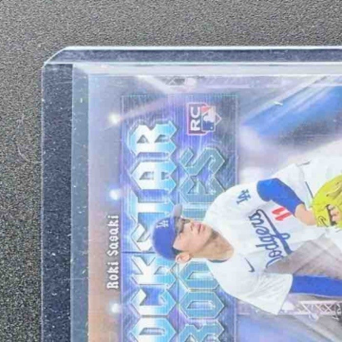 ROKI SASAKI 2025 BOWMAN #RR-20 ROCKSTAR ROOKIES CHROME RC DODGERS