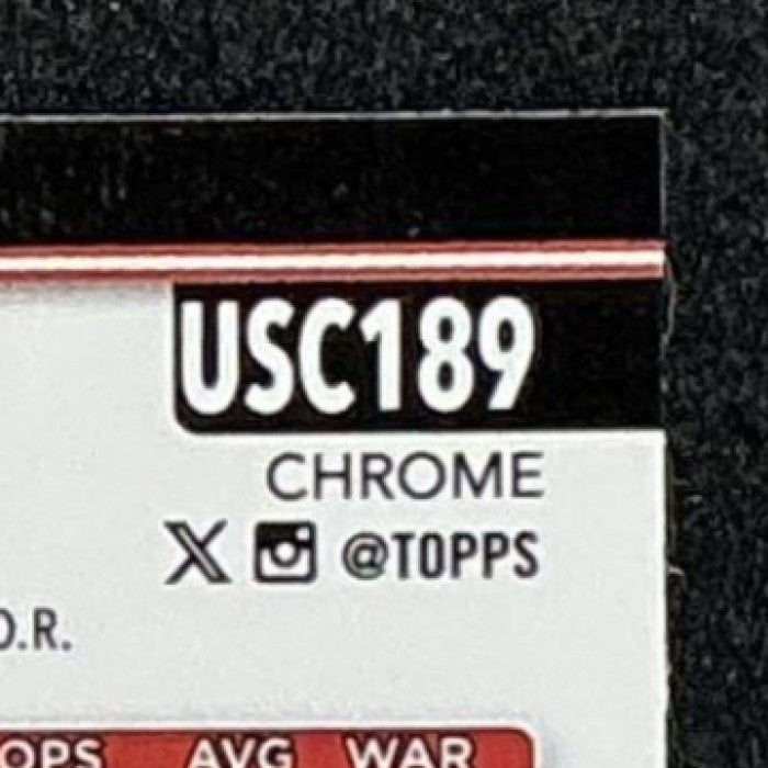 ELLY DE LA CRUZ 2025 TOPPS CHROME UPDATE #USC189 REDS