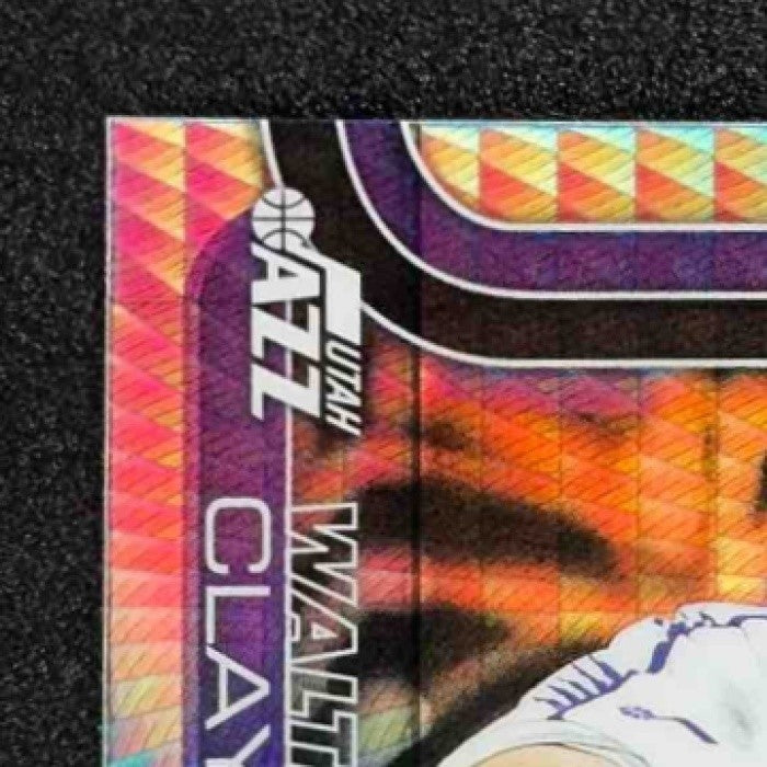 WALTER CLAYTON JR. 2025-26 TOPPS CHROME #268 PRISM REFRACTOR RC JAZZ