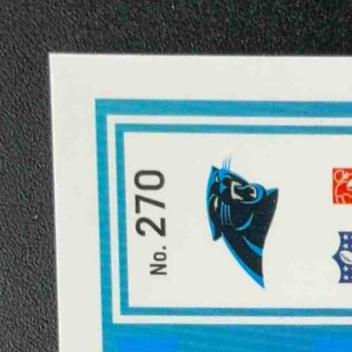 2025 Panini Donruss Optic Nic Scourton #270 Rated Rookie Blue Hyper Prizm