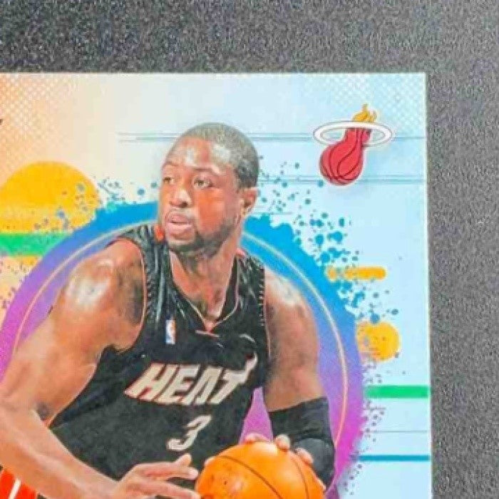 DWYANE WADE 2025-26 TOPPS FINEST #198 UNCOMMON REFRACTOR HEAT