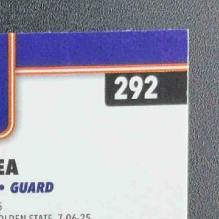 KOBY BREA 2025-26 TOPPS CHROME #292 BASKETBALL REFRACTOR RC SUNS