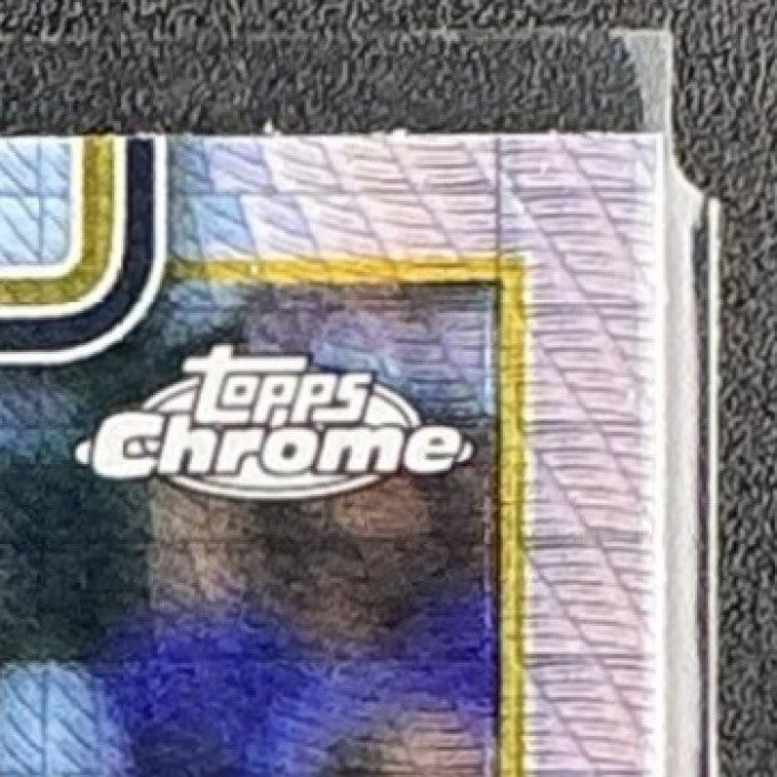 DANNY JANSEN 2025 TOPPS CHROME UPDATE #USC122 PRISM REFRACTOR BREWERS