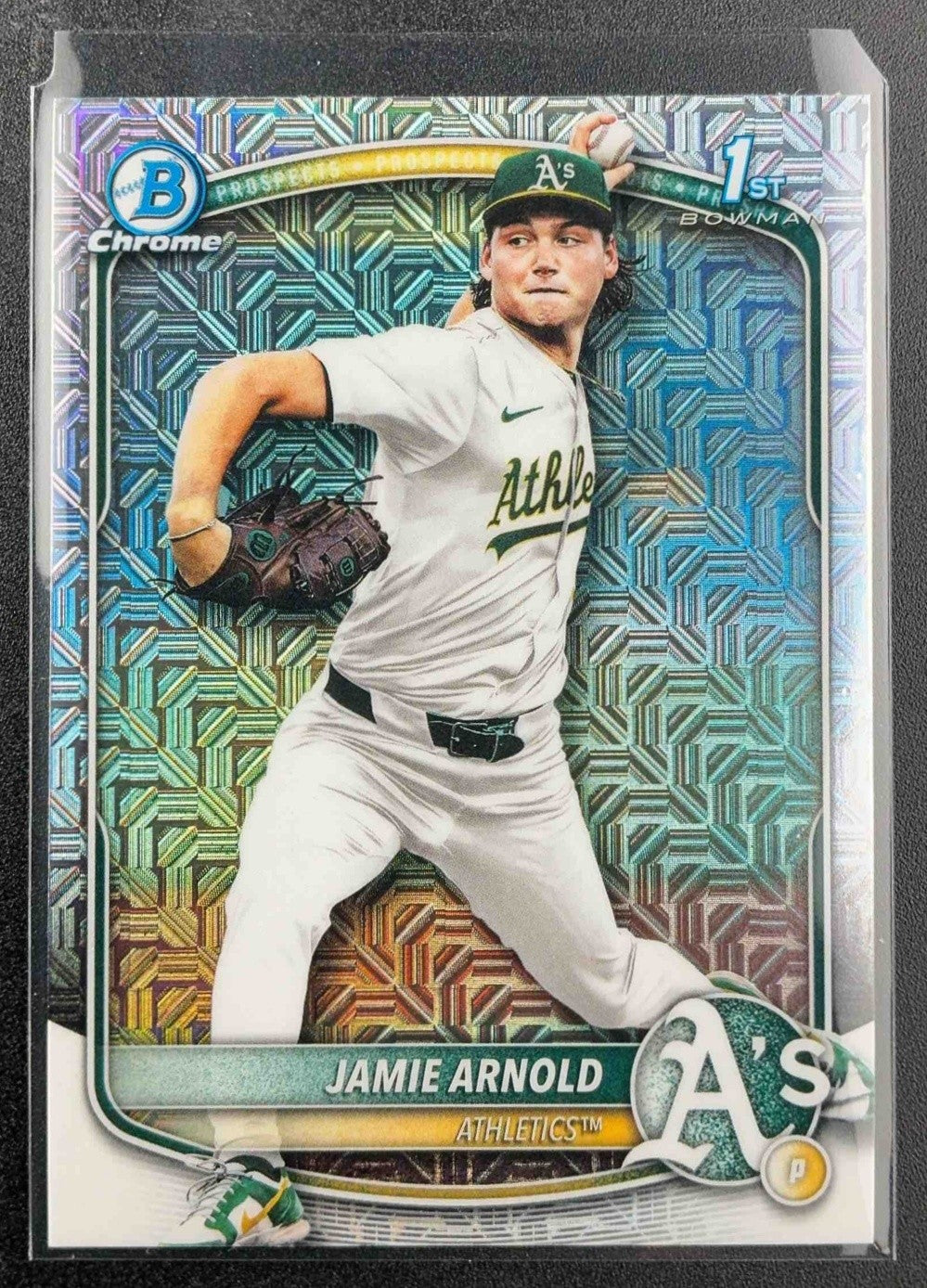 2025 Bowman Draft Jamie Arnold #BDC-30 Chrome Mojo Refractor 1st Prospect