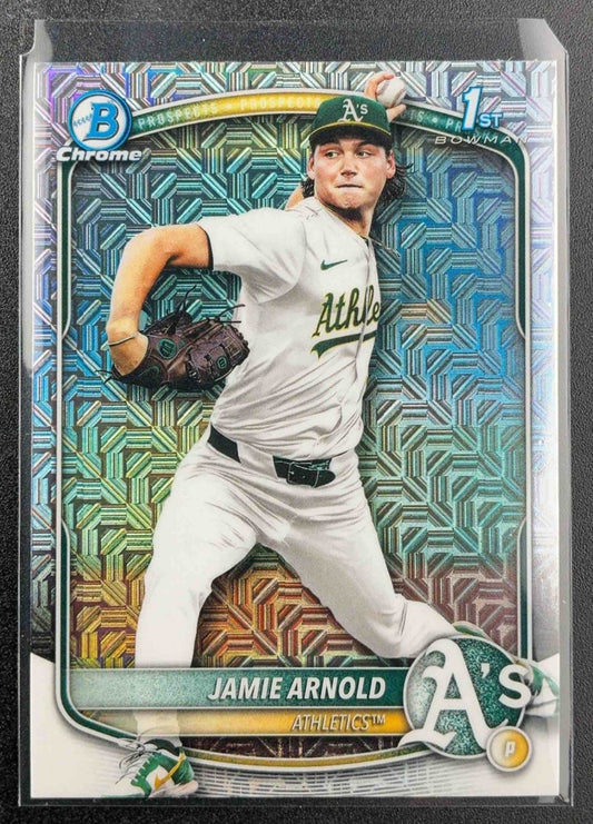 2025 Bowman Draft Jamie Arnold #BDC-30 Chrome Mojo Refractor 1st Prospect