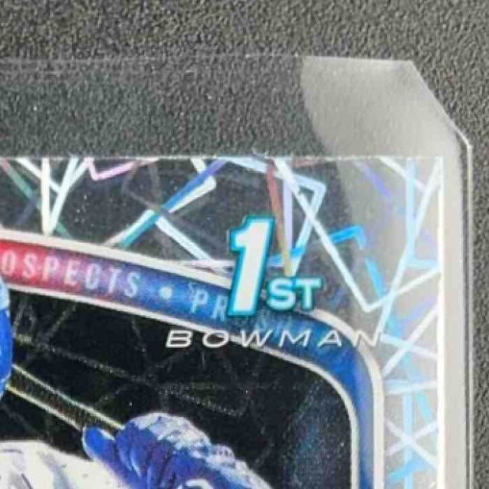 ETHAN CONRAD 2025 BOWMAN DRAFT #BDC-17 CHROME LASER REFRACTOR 1ST CUBS