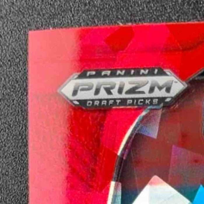 2025 Panini Prizm Draft Picks Andrew Marsh #157 Red Ice Rated Prospect