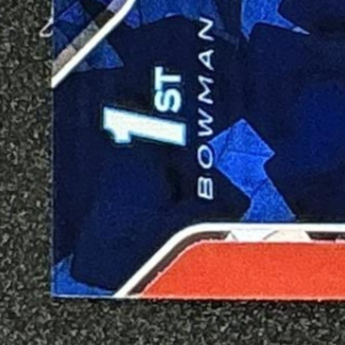 2025 Bowman Chrome University Sapphire Nyziah Hunter #10 1st Prospect