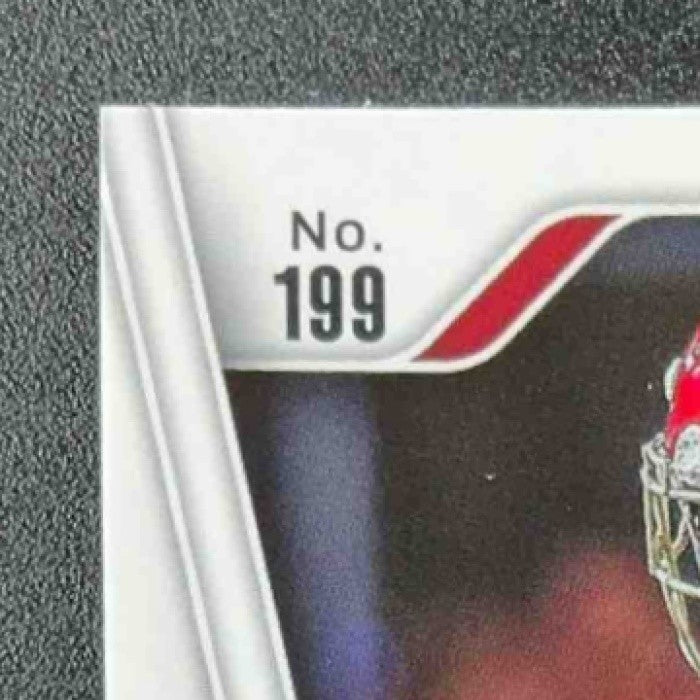 AMON-RA ST. BROWN 2025 PANINI PRIZM DRAFT PICKS #199 RED ICE TROJANS
