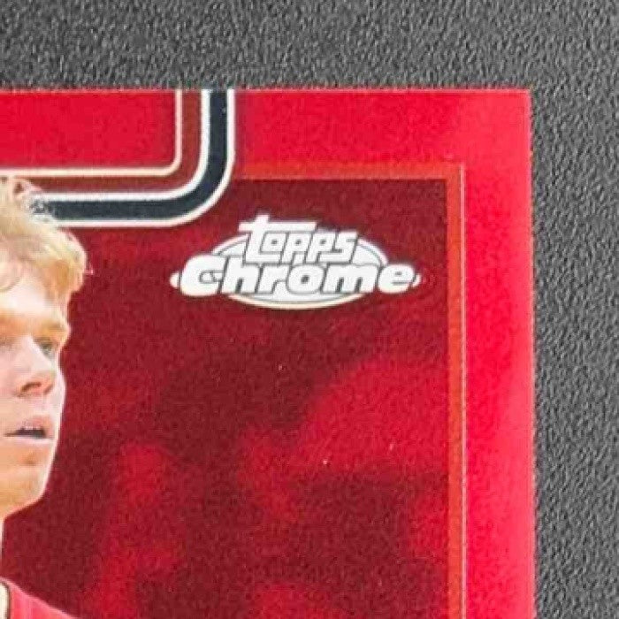 GRADEY DICK 2025-26 TOPPS CHROME #214 RED, WHITE & BLUE REFRACTOR RAPTORS