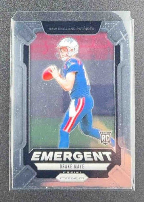 DRAKE MAYE 2024 PANINI PRIZM #4 EMERGENT RC PATRIOTS