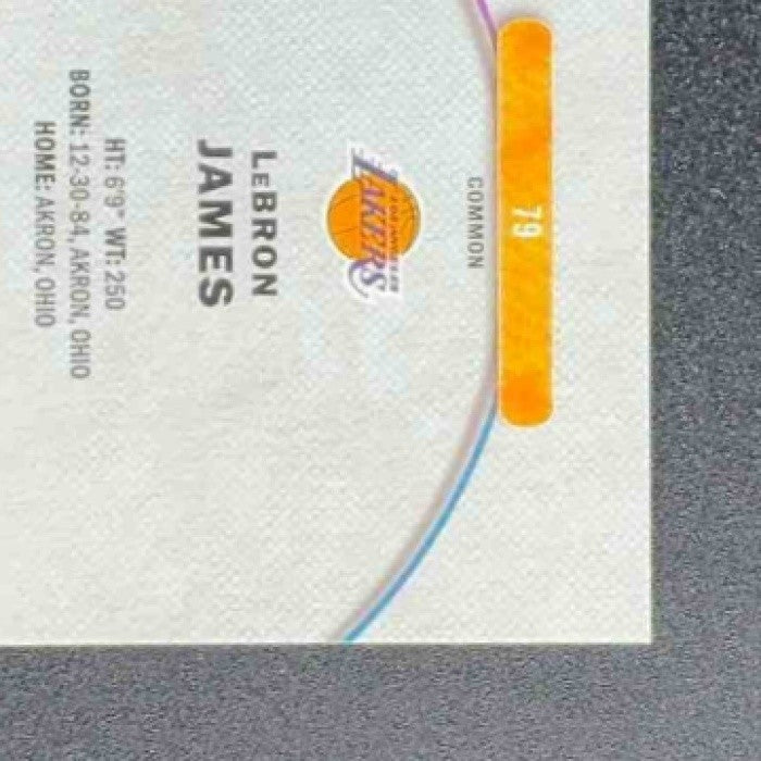 LEBRON JAMES 2025-26 TOPPS FINEST #79 COMMON LAKERS