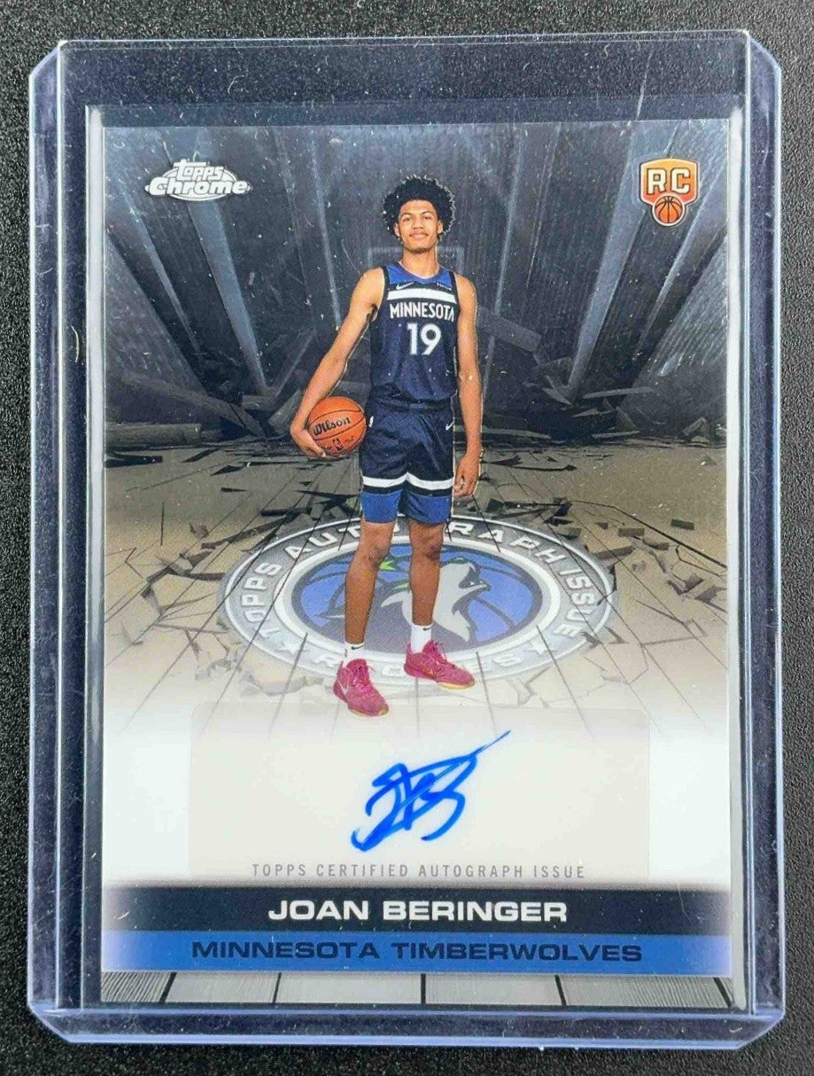 2025 Topps Chrome Joan Beringer #TAIR-JB Certified Auto Issue Rookies RC