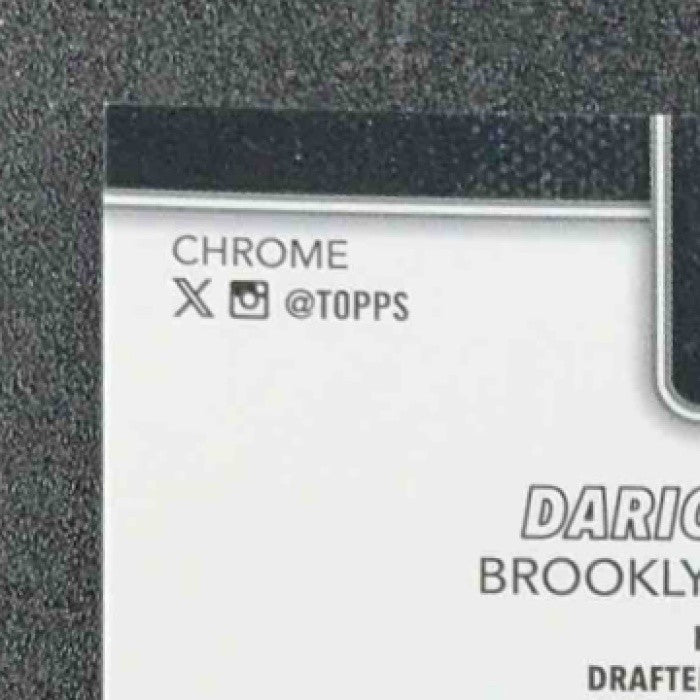 DARIQ WHITEHEAD 2025-26 TOPPS CHROME #91 GOLD WAVE REFRACTOR 29/50 NETS
