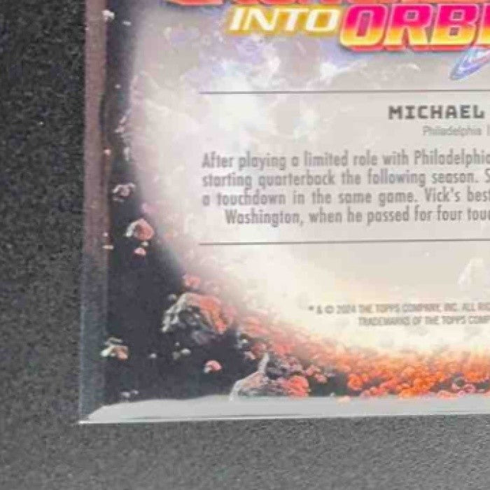MICHAEL VICK 2024 TOPPS COSMIC CHROME #LIO-14 LAUNCHED INTO ORBIT EAGLES