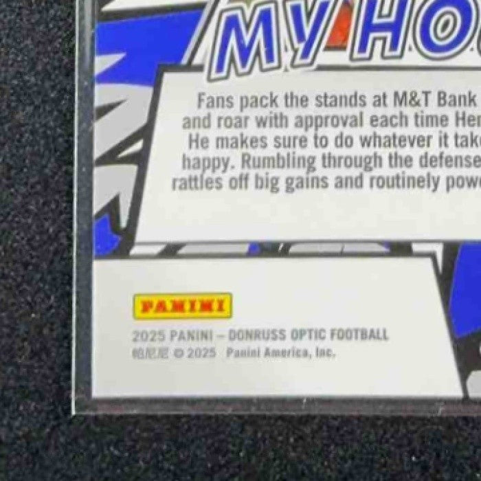 DERRICK HENRY 2025 PANINI DONRUSS OPTIC #9 MY HOUSE! RAVENS
