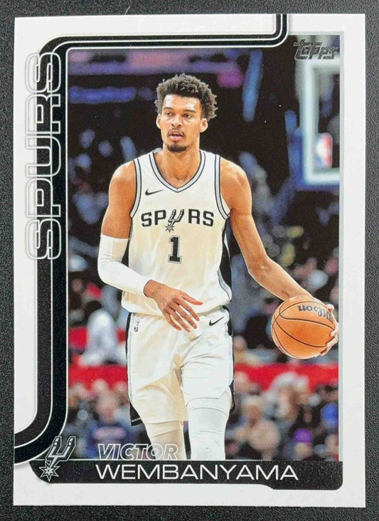 VICTOR WEMBANYAMA 2025-26 TOPPS #195 SPURS