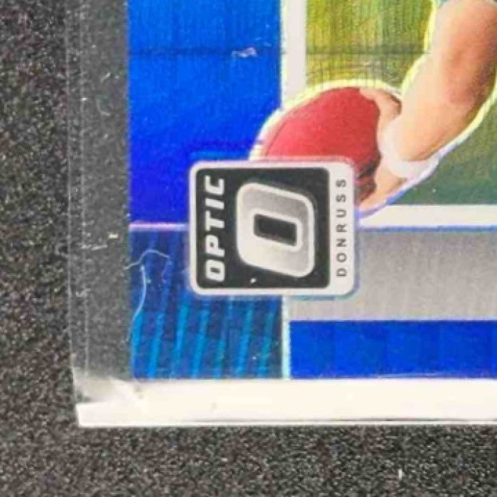 2025 Panini Donruss Optic Riley Leonard Rookie Phenoms Blue Hyper Prizm RC