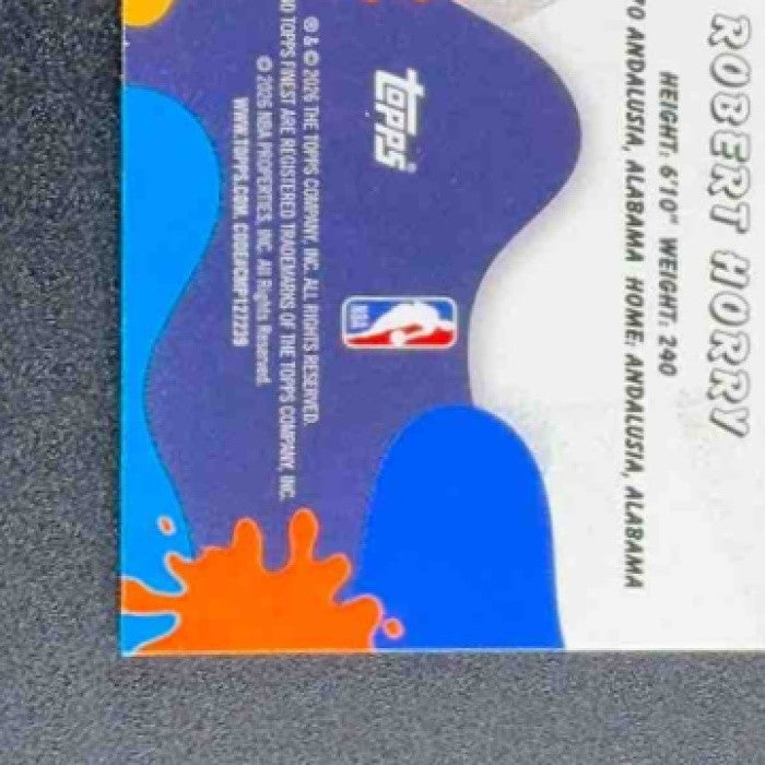 ROBERT HORRY 2025-26 TOPPS FINEST #M-25 MUSE REFRACTOR LAKERS
