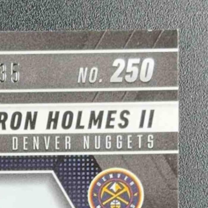 2024 Panini Mosaic DaRon Holmes II #250 International Blue Mosaic /35 RC
