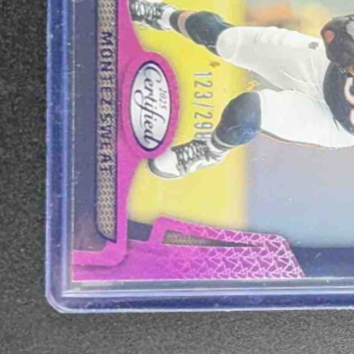 MONTEZ SWEAT 2025 PANINI CERTIFIED #19 MIRROR PURPLE 123/299 BEARS