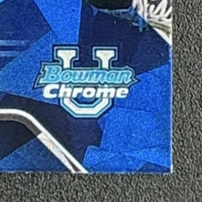 ELI STOWERS 2025 BOWMAN CHROME UNIVERSITY SAPPHIRE #191 1ST PROSPECT COMMODORES