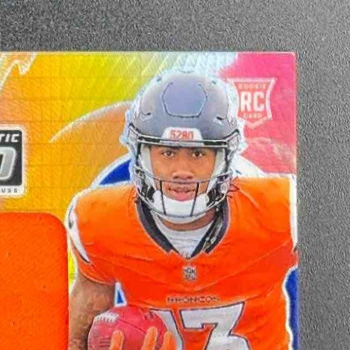 2025 Panini Donruss Optic Pat Bryant First Year Fresh Blue Hyper Prizm RC