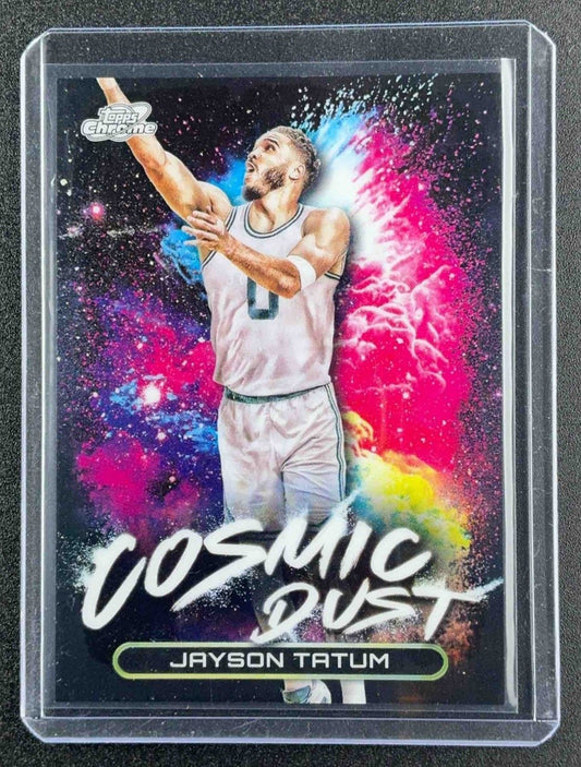 2023-24 Topps Cosmic Chrome Cosmic Dust Jayson Tatum #CD-2 CASE HIT SSP