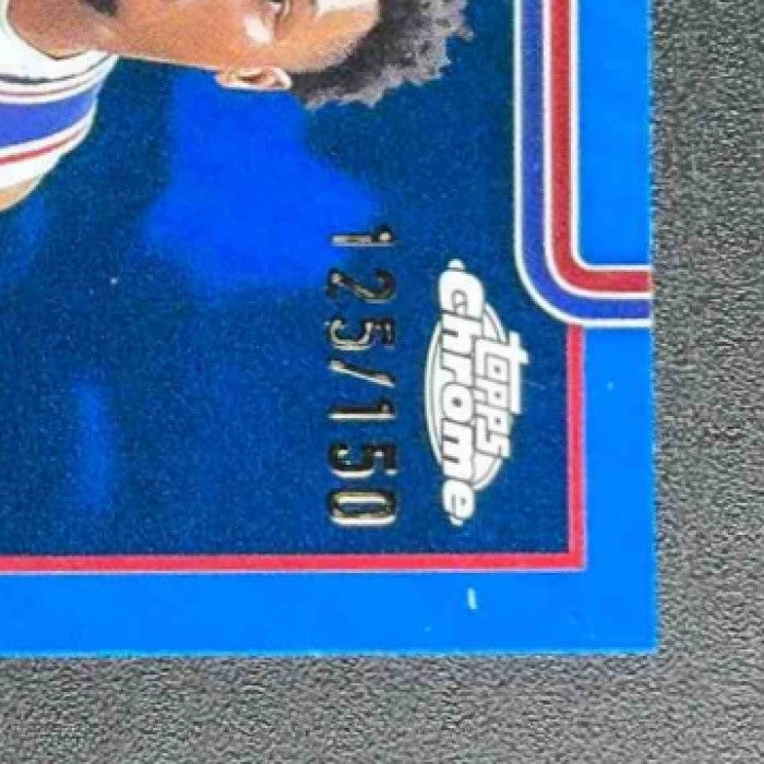 KYLE LOWRY 2025-26 TOPPS CHROME #152 BLUE COLOR MATCH REFRACTOR /150 76ERS