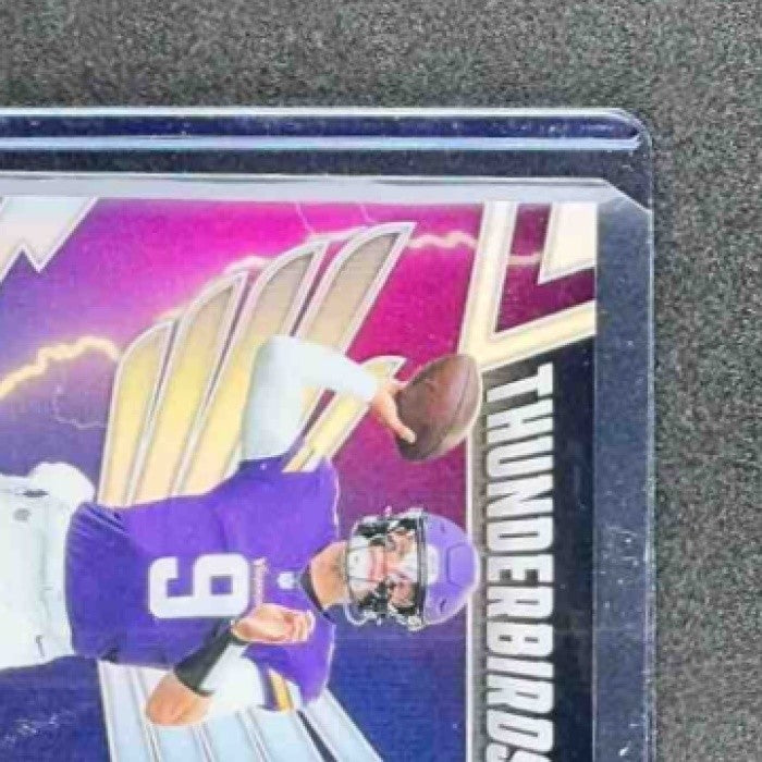 J.J. MCCARTHY 2025 PANINI PHOENIX #33 THUNDERBIRDS VIKINGS