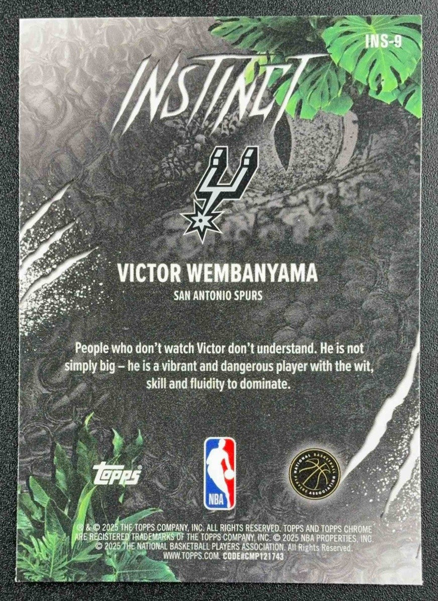 STEPHEN CURRY 2024-25 TOPPS CHROME #INS-9 INSTINCT WARRIORS